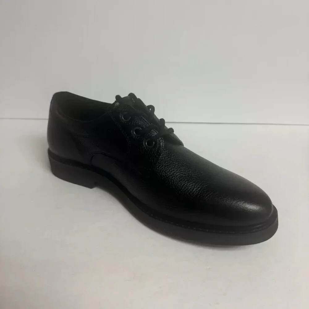 Hush Puppies Mens Detroit Women Lain Toe Oxford Black Size 9.5 M